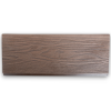 WoodL WPC kerítésléc Woodlook Emboss kerítéselem 400 cm hosszú Mahagón kerítéselem kerítés deszka