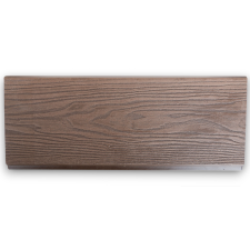 WoodL WPC kerítésléc Woodlook Emboss kerítéselem 400 cm hosszú Mahagón kerítéselem kerítés deszka kerti bútor