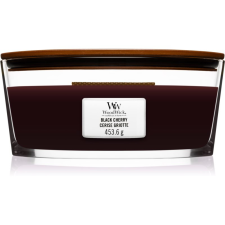 Woodwick Black Cherry illatgyertya fa kanóccal (hearthwick) 453 g gyertya