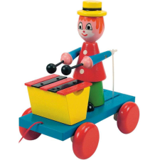 Woodyland fajáték bohóccal és xilofonnal tili toli