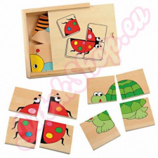 Woodyland Mini képillesztős fapuzzle puzzle, kirakós