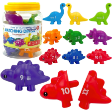 Woopie dínó számok és színek montessori készlet gyerekeknek oktatójáték