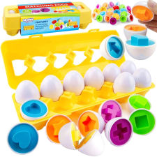 Woopie Montessori Tojás Puzzle - Alakzatok és Színek Illesztése oktatójáték