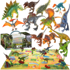 Woopie Nagy Dinoszaurusz Figura Készlet XXL + Játékszőnyeg "Őskori Világ" játékfigura