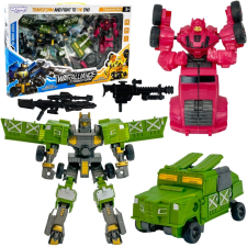Woopie! Toys WOOPIE 4 az 1- átalakítható robot és harci járműkészlet játékfigura