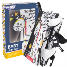 Woopie! Toys Woopie plüss kontraszt érzékelő könyv csecsemőknek plüssfigura