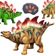 Woopie! Toys WOOPIE Távirányítós RC Dinoszaurusz Robot Stegosaurus – fény- és hanghatásokkal játékfigura