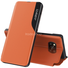 Wooze Apple iPhone 13 Mini, Oldalra nyíló tok, stand, Wooze FashionBook, sárga tok és táska