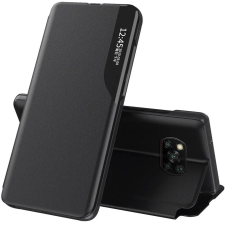 Wooze Apple iPhone 15 Plus, Oldalra nyíló tok, stand, Wooze FashionBook, fekete tok és táska