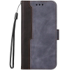 Wooze Apple iPhone 16 Plus, Oldalra nyíló tok, stand, kártyatartóval, kézpánttal, Wooze Colour Wallet, szürke