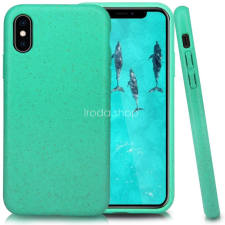 Wooze Apple iPhone XS Max, Bioplasztik tok, környezetbarát, Wooze Bio, zöld tok és táska