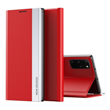 Wooze Apple Silver Line iPhone 16 oldalra nyíló tok, stand, piros (ZONETS6544) (ZONETS6544) tok és táska