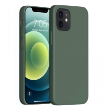 Wooze Apple Wooze Liquid Silica Gel iPhone 16 szilikon tok, sötétzöld tok és táska