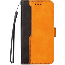 Wooze Colour Wallet oldalra nyíló tok kártyatartóval kézpánttal Apple iPhone 16 Pro narancssárga tok és táska