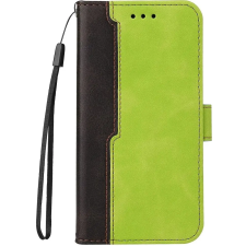 Wooze Colour Wallet oldalra nyíló tok kártyatartóval kézpánttal Samsung Galaxy S25 Edge zöld tok és táska