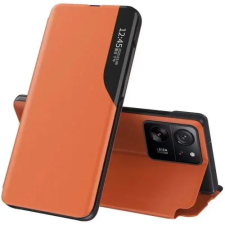 Wooze FashionBook Oldalra nyíló tok Xiaomi 14 Pro narancssárga tok és táska