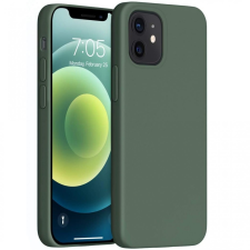 Wooze Huawei P40 Lite, Szilikon tok, Wooze Liquid Silica Gel, sötétzöld (102923) mobiltelefon kellék