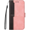 Wooze Huawei P60 / P60 Pro, Oldalra nyíló tok, stand, kártyatartóval, kézpánttal, Wooze Colour Wallet, rózsaszín