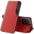 Wooze Samsung Galaxy A56 5G SM-A566B, Oldalra nyíló tok, stand, hívás mutatóval, Wooze FashionBook, piros (TS12062)