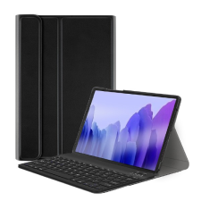 Wooze Samsung Galaxy Tab A9 (8.7) SM-X110 / X115, Bluetooth billentyűzetes, mappa tok, billentyűzet világítás, mágneses rögzítés, Wooze Illuminated, fekete (TS1706) tablet tok