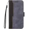 Wooze Xiaomi 13, Oldalra nyíló tok, stand, kártyatartóval, kézpánttal, Wooze Colour Wallet, szürke