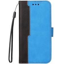 Wooze Xiaomi 15, Oldalra nyíló tok, stand, kártyatartóval, kézpánttal, Wooze Colour Wallet, kék tok és táska