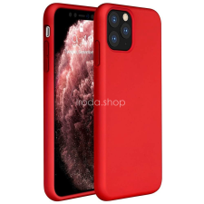 Wooze Xiaomi Poco M3, Szilikon tok, Wooze Liquid Silica Gel, piros tok és táska