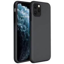 Wooze Xiaomi Redmi 9C / 9C NFC, Szilikon tok, Wooze Liquid Silica Gel, fekete tok és táska