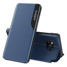 Wooze Xiaomi Redmi Note 12 5G / Poco X5 5G, oldalra nyíló tok, kék tok és táska