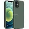 Wooze Xiaomi Redmi Note 14 Pro 5G (Global) / Poco X7, Szilikon tok, Wooze Liquid Silica Gel, sötétzöld