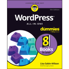 WordPress For Dummies, 10th Edition idegen nyelvű könyv
