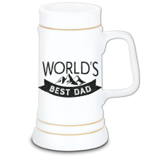 World's best dad - Kerámia Söröskorsó sörös pohár
