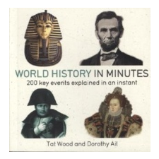  World History in Minutes – Tat Wood,Dorothy Ail idegen nyelvű könyv