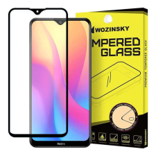 Wozinsky 5D edzett üveg képernyővédő fólia Xiaomi Redmi 8A készülékhez, fekete mobiltelefon kellék