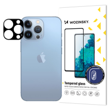 Wozinsky 9H edzett üveg iPhone 15 Pro Wozinsky teljes kameraüveg - fekete mobiltelefon kellék