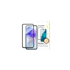 Wozinsky edzett üveg fekete szegéllyel Samsung Galaxy S25 Edge mobiltelefon kellék