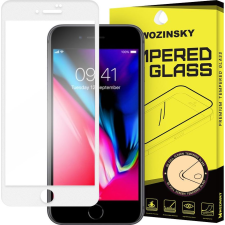 Wozinsky Edzett Üveg Képernyővédő Fólia Teljes Képernyős Kerettel iPhone 8/7 Fehér (45354) mobiltelefon kellék
