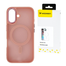 Wozinsky Fashion MagSafe-kompatibilis tok Samsung Galaxy S25 - rózsaszín tok és táska