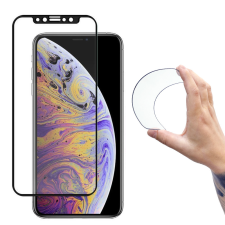 Wozinsky Full Cover Flexi Nano Glass hibrid képernyővédő keretben iPhone 13 mini átlátszóhoz mobiltelefon kellék