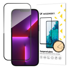 Wozinsky Full Glue iPhone 15 Plus tokbarát edzett üveg kerettel - fekete fólia mobiltelefon kellék