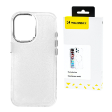 Wozinsky Glitter tok Samsung Galaxy S25 - átlátszó tok és táska