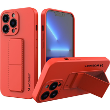 Wozinsky Kitámasztható Tok Flexible Silicone Telefontok iPhone 13 Pro Red (9145576234082) tok és táska