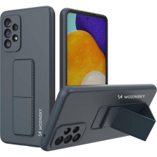 Wozinsky Kitámasztható Tok Rugalmas Szilikon Tok Állvánnyal Samsung Galaxy A73 Kék Kék (187734831) tok és táska