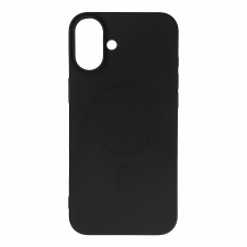 Wozinsky Liquid Silicone MagSafe-kompatibilis tok Samsung Galaxy S25 - fekete tok és táska