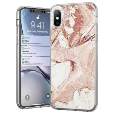Wozinsky Marble TPU tok iPhone 12 Pro Max pink telefontok tok és táska