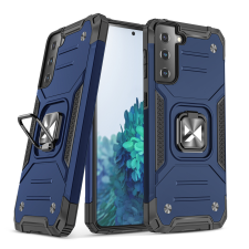 Wozinsky Ring Armor Tough Hybrid Case Cover + Magnetic Mount Samsung Galaxy S22 + (S22 Plus) Kék tok és táska