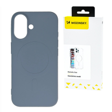 Wozinsky Silicone MagSafe-kompatibilis tok Samsung Galaxy S25 Plus - szürke tok és táska