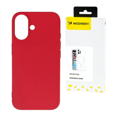 Wozinsky Silicone tok Samsung Galaxy S25 Ultra - piros tok és táska