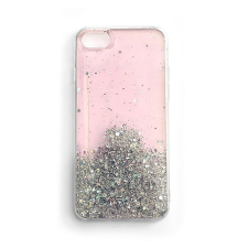 Wozinsky Star Glitter Shining Cover iPhone 12 mini rózsaszín telefonhoz tok és táska