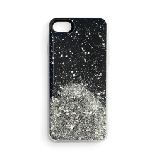Wozinsky Star Glitter Shining Cover Samsung Galaxy A42 5G fekete tok és táska